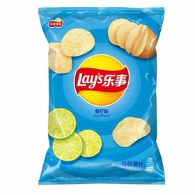 Lay'S Kartoffelchips Lime Geschmack 70g